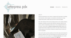 Desktop Screenshot of letterpresspdx.com